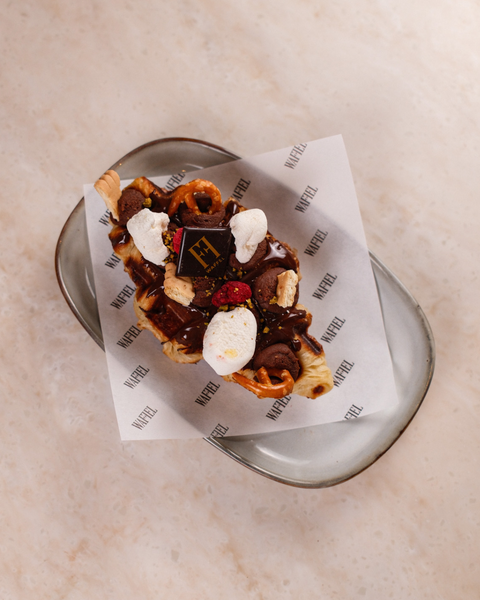 ROCKY ROAD WAFFEL
