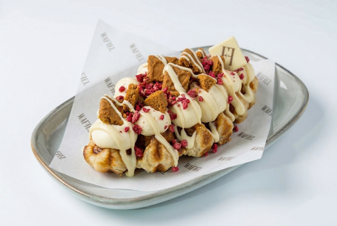 BISCOFF CHEESECAKE WAFFEL
